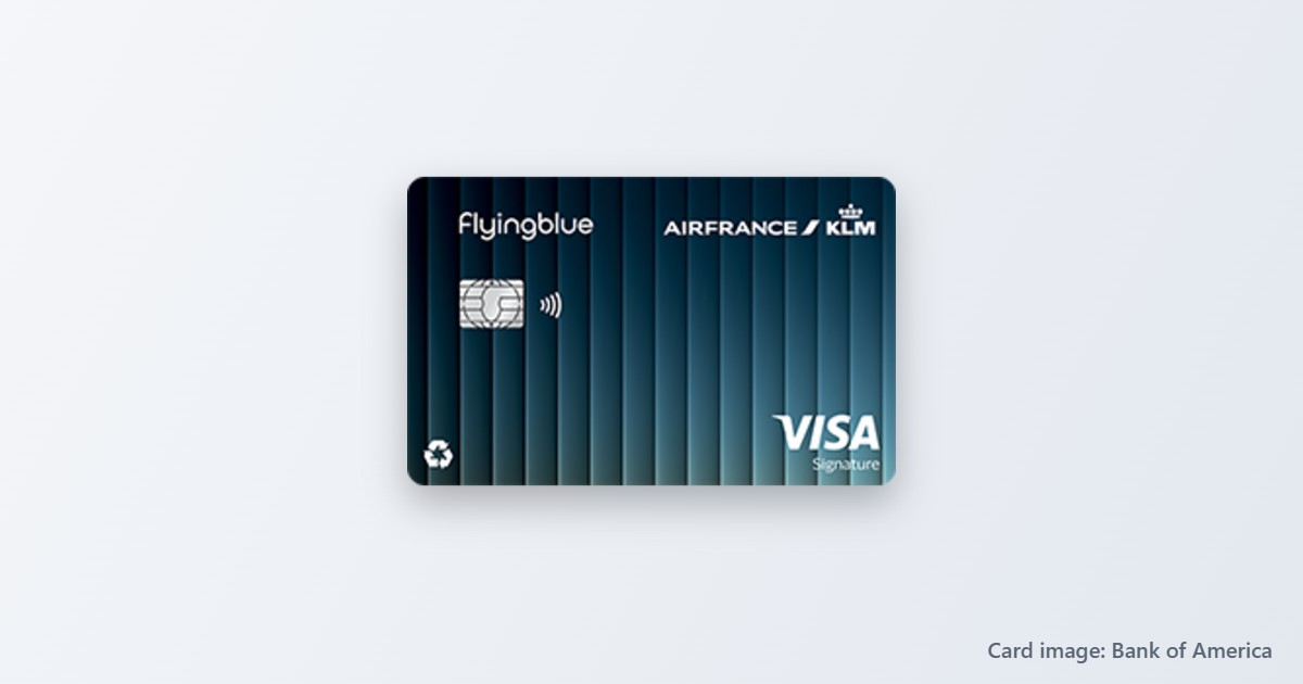 Air France KLM Visa Signature (Bank of America) card