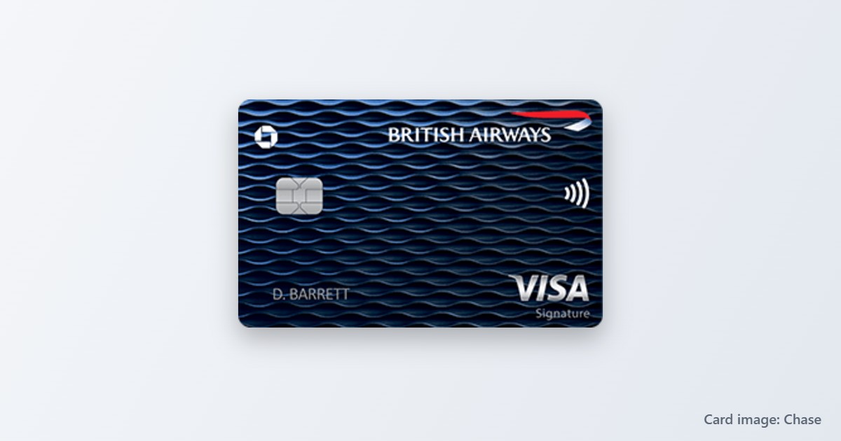 Chase British Airways Visa Signature card