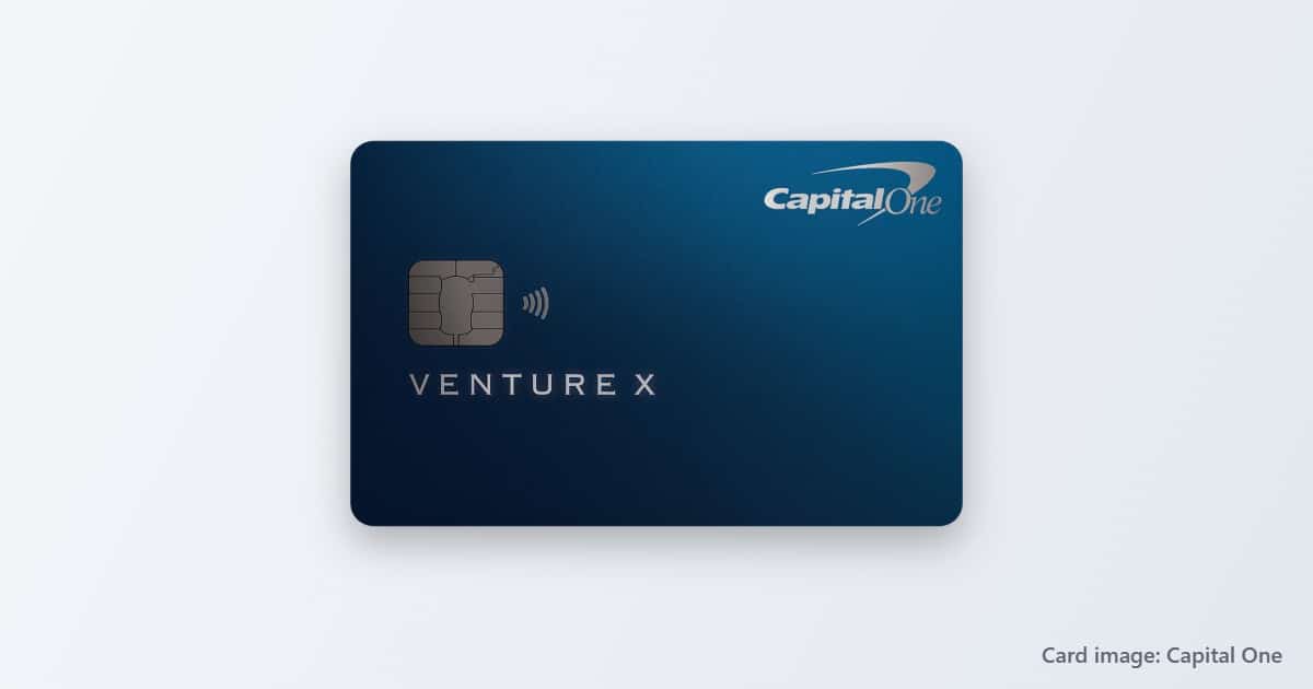 Capital One Venture X Rewards card