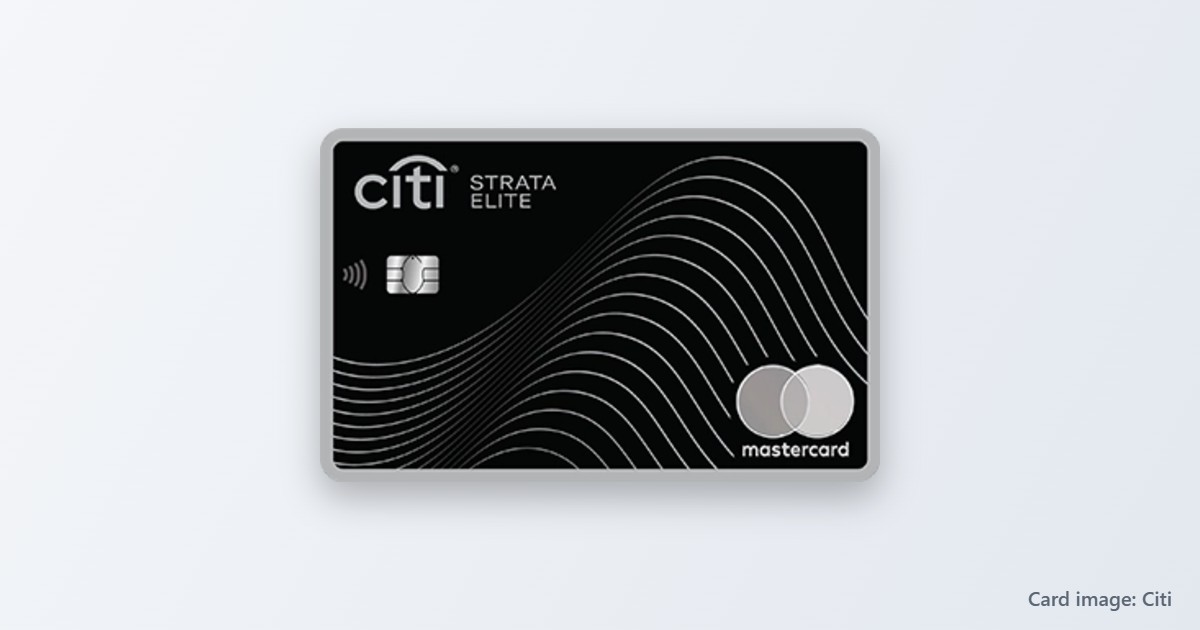 Citi Strata Elite card