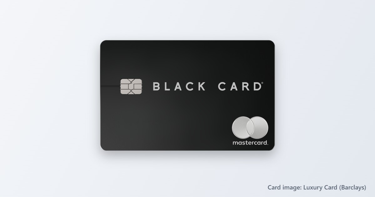 Mastercard Black Card (Luxury Card, Barclays) card