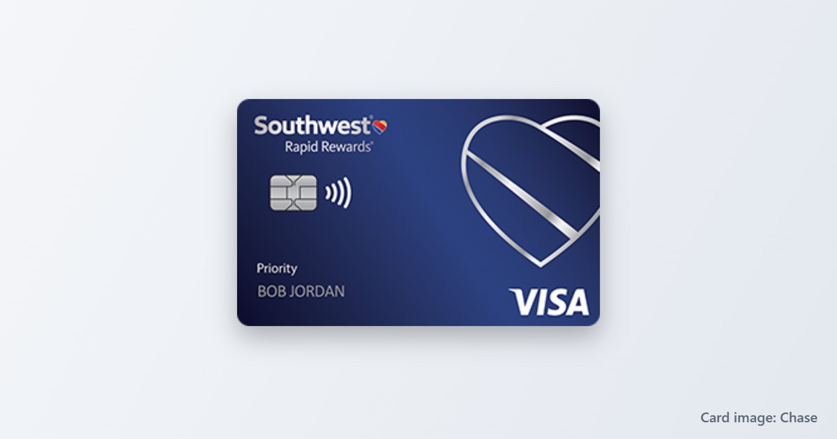 Southwest Rapid Rewards Priority Card card